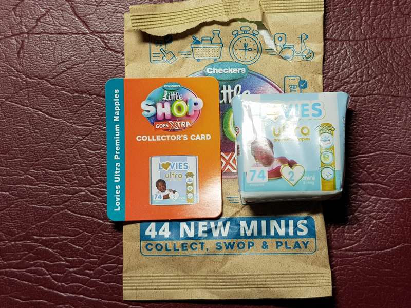 Checkers Mini - Lovies Ultra With Card