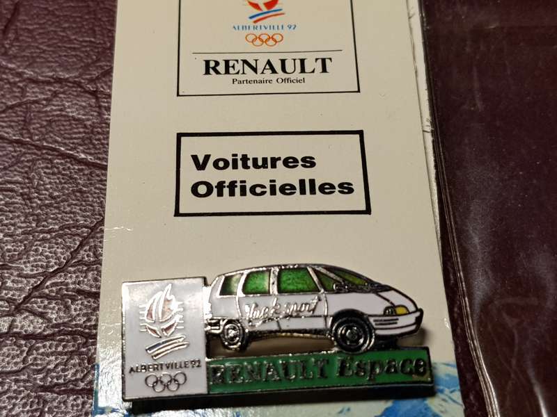 Renault Espace Lapel Pin Badge In Original Packaging In Perfect Condition