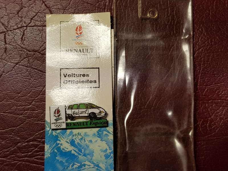 Renault Espace Lapel Pin Badge In Original Packaging In Perfect Condition
