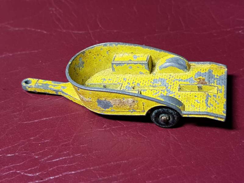 Matchbox Die Cast Honda Cycle Trailer