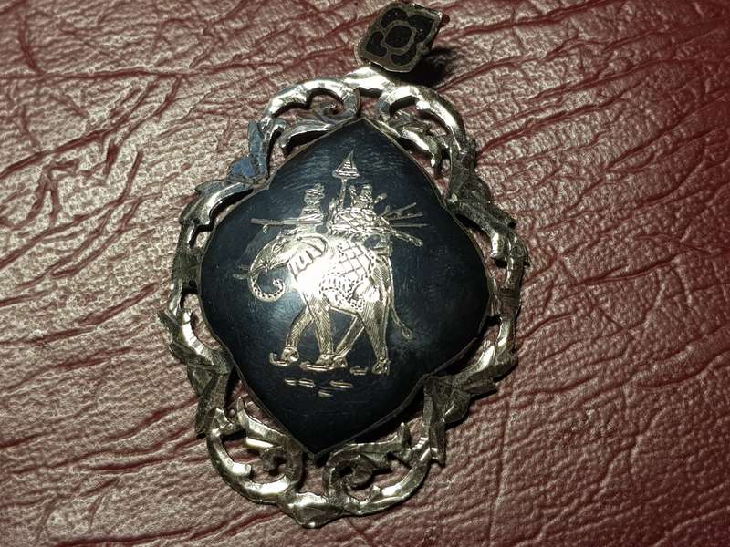 Lovely Genuine Solid Sterling Silver Pendant In Excellent Condition - [8,85 g]