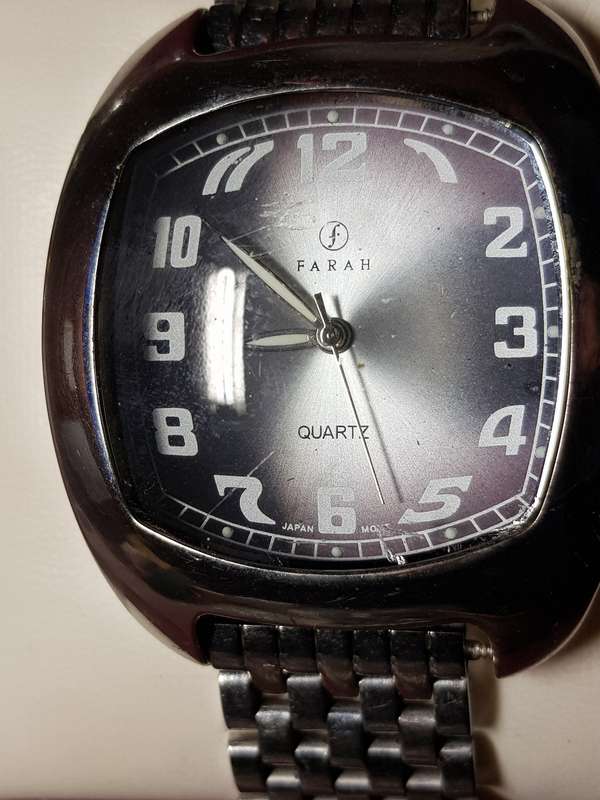 Farah Quartz Watch In Good Working Condition