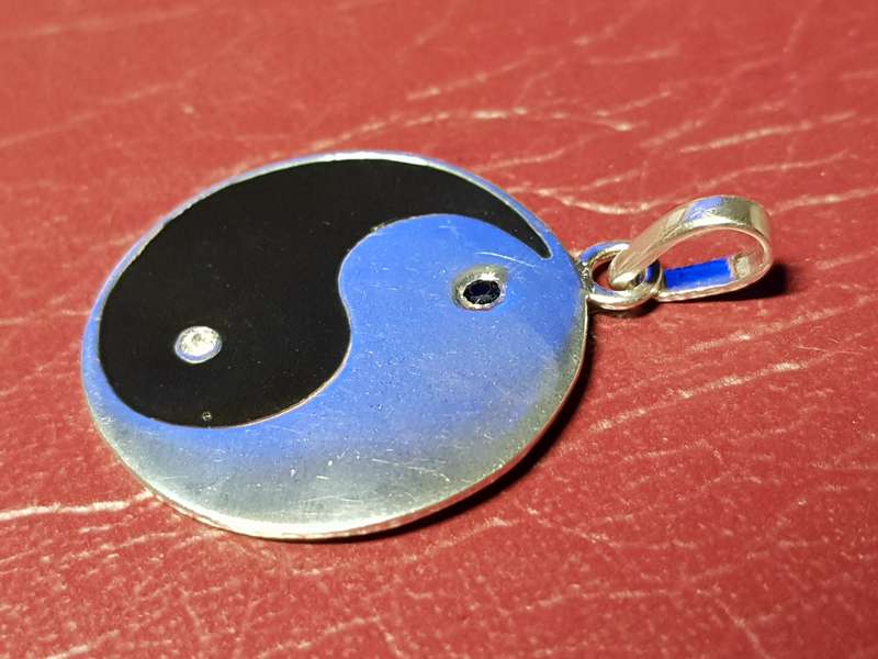 Lovely Genuine Solid Sterling Silver Pendant In Very Good Condition - [7,6 g]