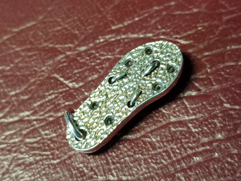 Lovely Genuine Solid Sterling Silver Charm - [Length 25 mm  3,9 g]