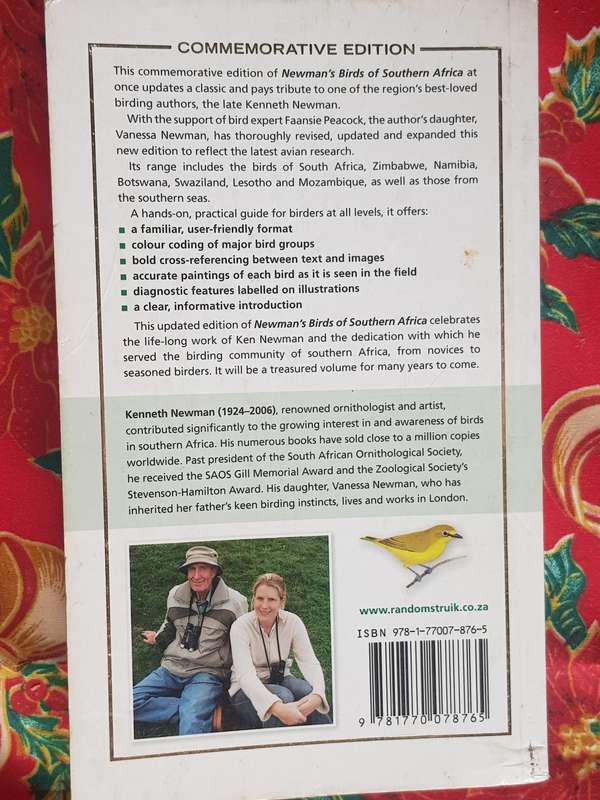 Newmans Birds Of Southern Africa In Excellent Condition*