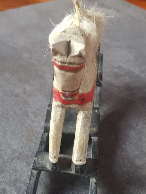 Vintage Horse Toy In Good Condition - [Height 11 cm]