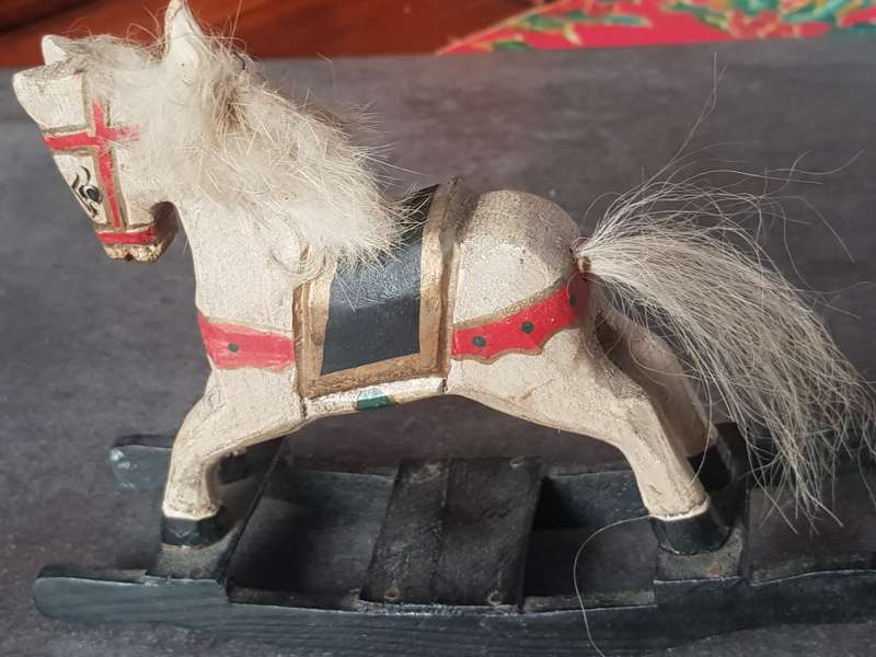 Vintage Horse Toy In Good Condition - [Height 11 cm]
