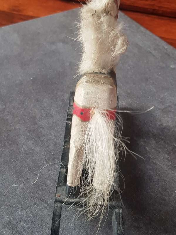 Vintage Horse Toy In Good Condition - [Height 11 cm]