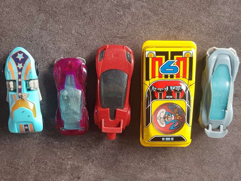 A Lot Of 5 Model Cars