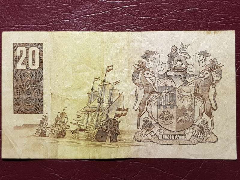 RSA R20 Note 1st Issue - C.L. Stals