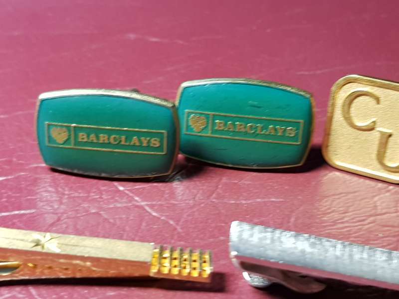Cufflinks And Tie Clips - [One bid for all]