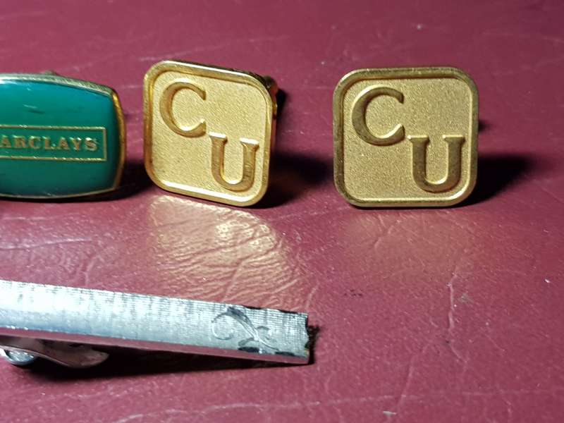 Cufflinks And Tie Clips - [One bid for all]