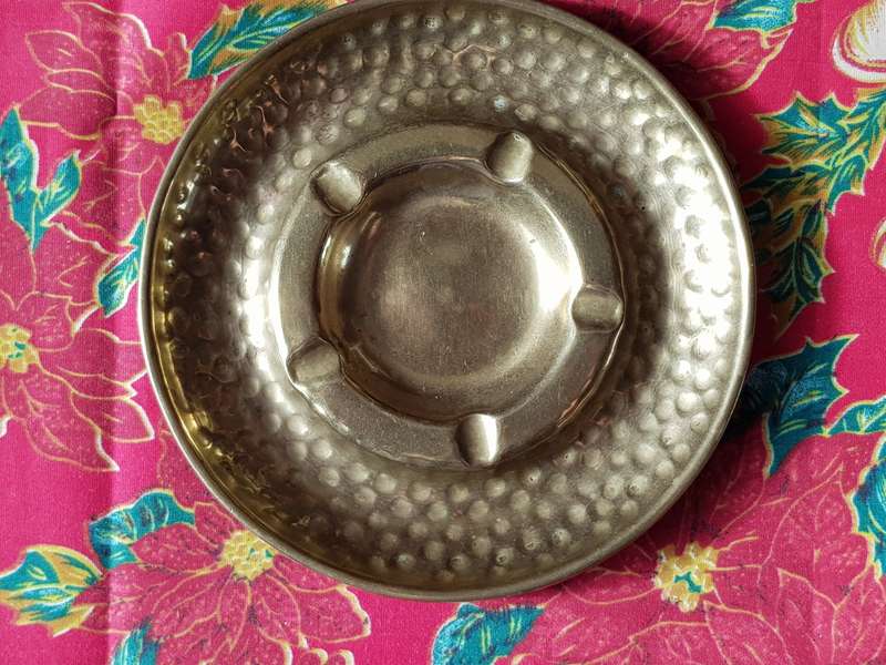 Copper Ashtray In Very Good Condition - [Diameter 16 cm]