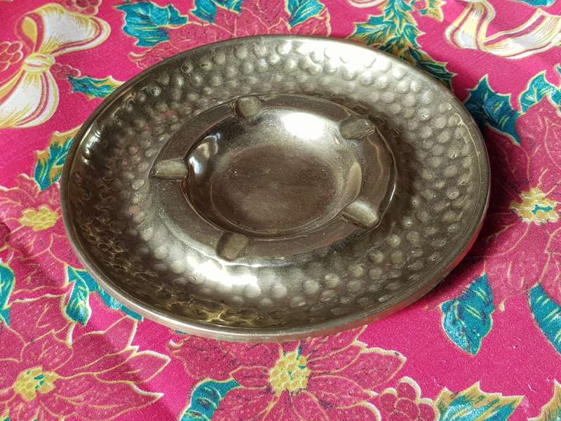 Copper Ashtray In Very Good Condition - [Diameter 16 cm]