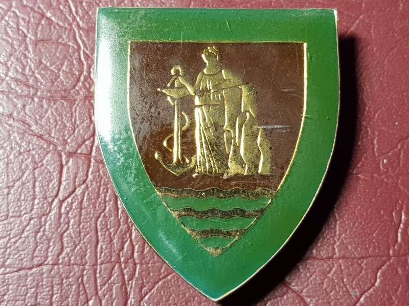 SADF SA Cape Corps Service Battalion Metal Flash (Left Facing)