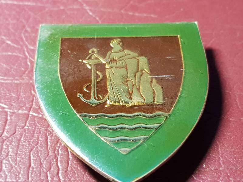 SADF SA Cape Corps Service Battalion Metal Flash (Left Facing)