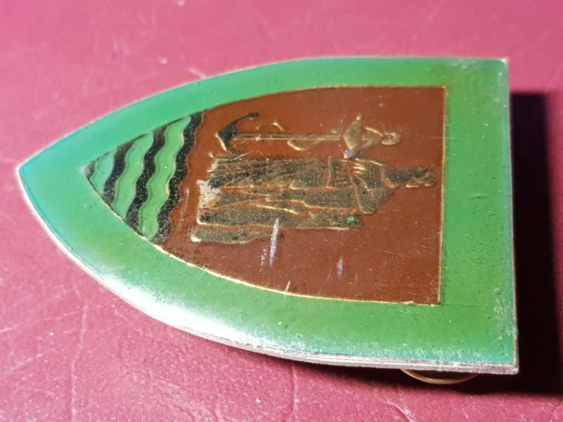 SADF SA Cape Corps Service Battalion Metal Flash (Left Facing)