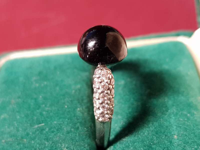 Lovely Genuine Solid Sterling Silver Ring In Perfect Condition - [3,7 g]