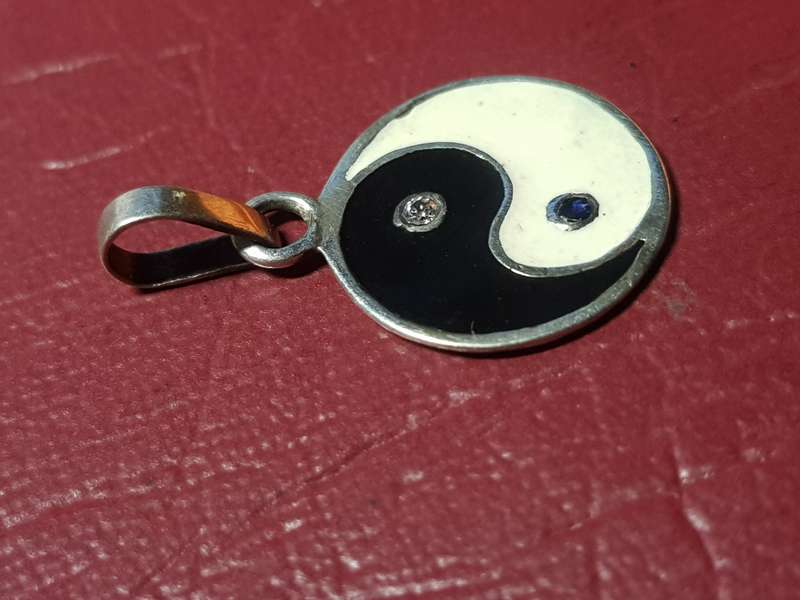 Lovely Genuine Solid Sterling Silver Pendant In Very Good Condition - [1,65 g]