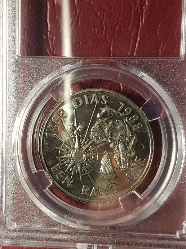 1988 RSA Silver R1 - Dias - Proof Capsuled