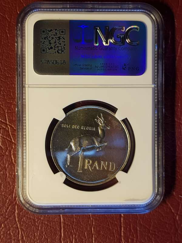 1965 RSA Silver R1 - NGC Graded PF 64
