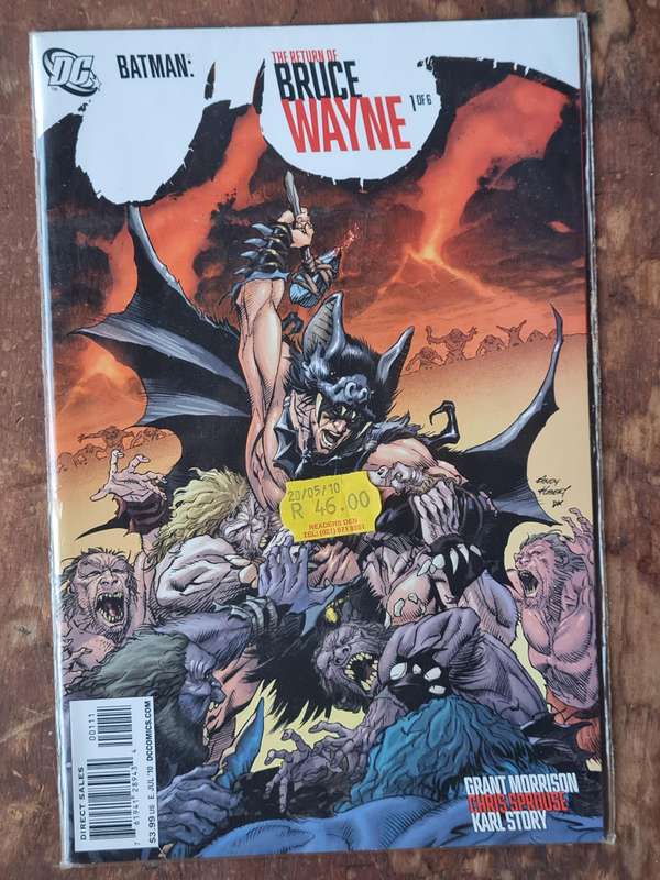 Batman: The Return Of Bruce Wayne Sealed Unused.