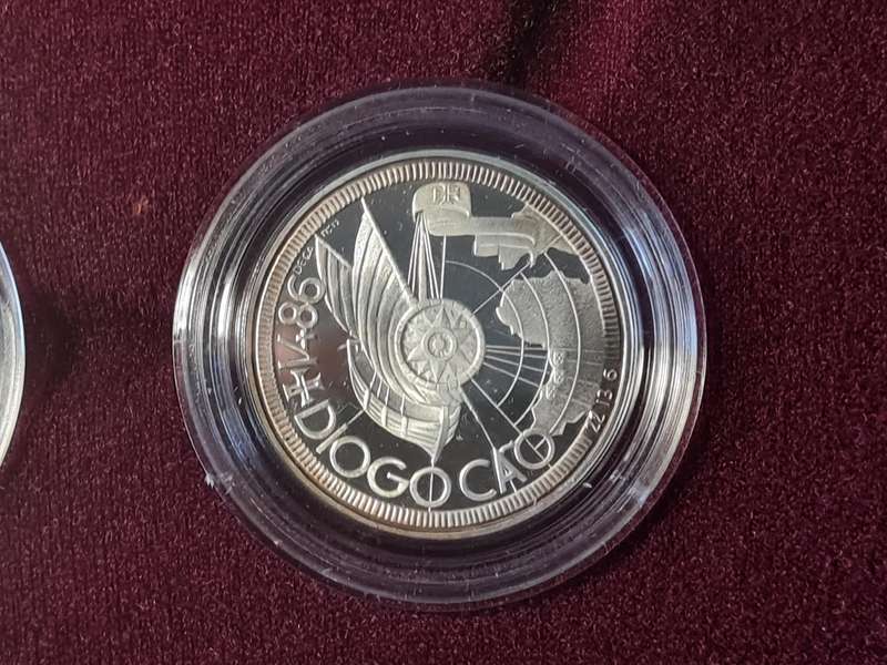 Portuguese Discovery Capsuled Proof Silver Commemorative Coin Set 1988