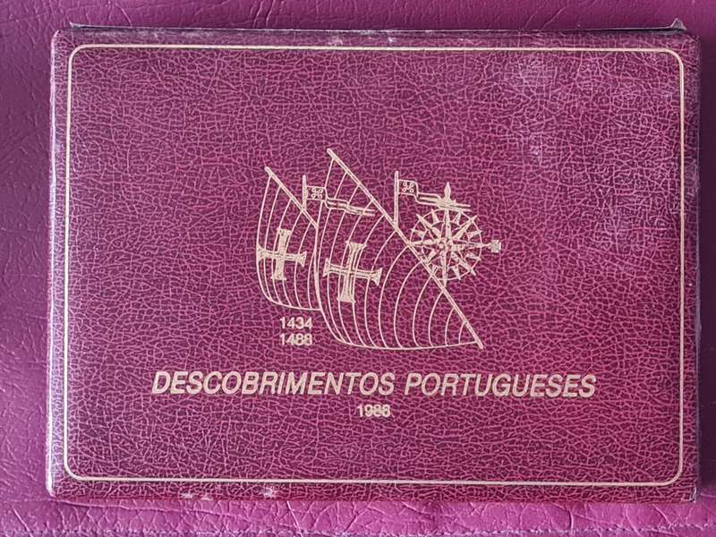 Portuguese Discovery Capsuled Proof Silver Commemorative Coin Set 1988
