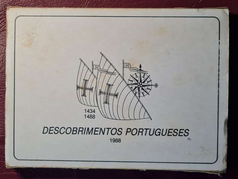 Portuguese Discovery Capsuled Proof Silver Commemorative Coin Set 1988