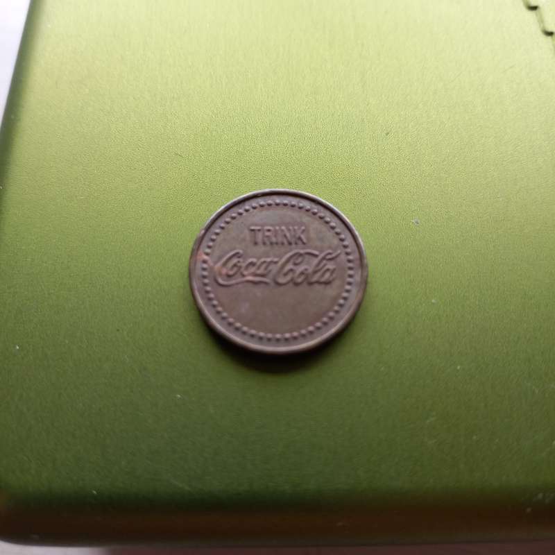 Coca-Cola vending Token German.