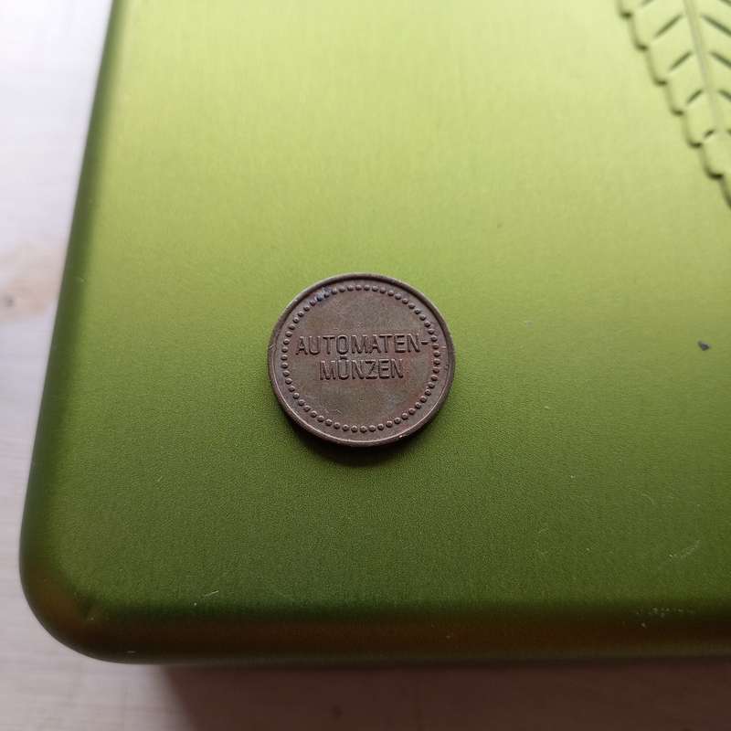 Coca-Cola vending Token German.