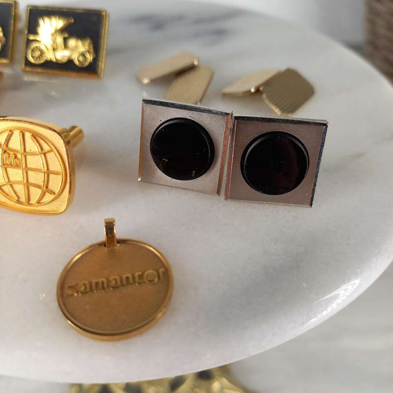 Cufflink collection -