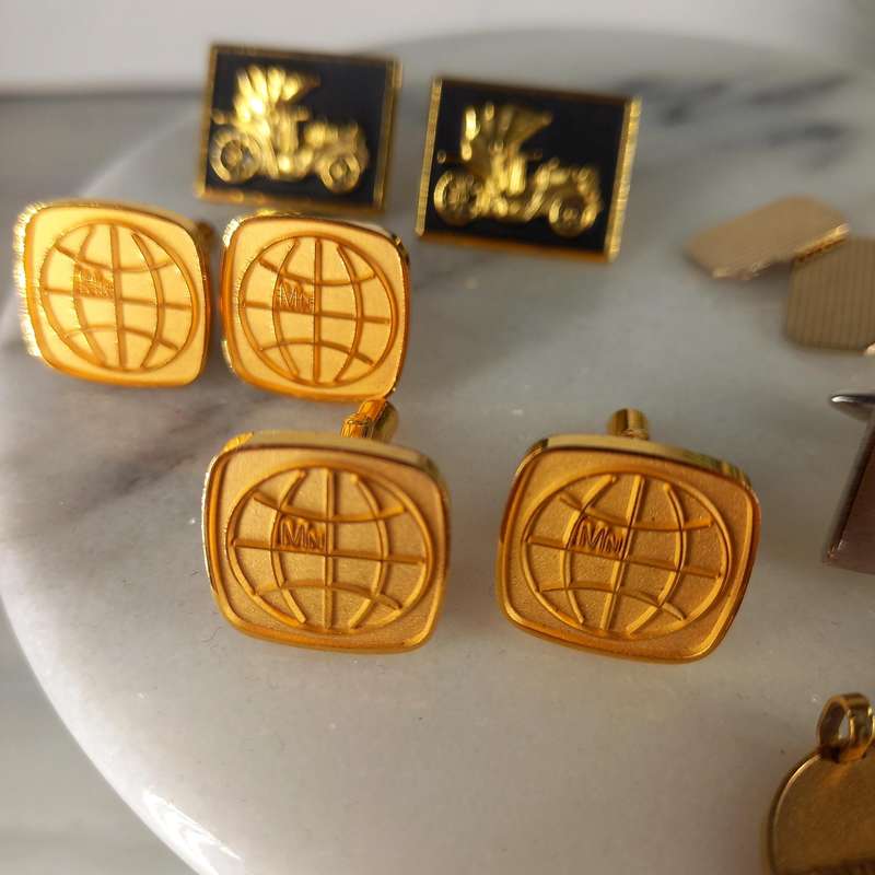 Cufflink collection -