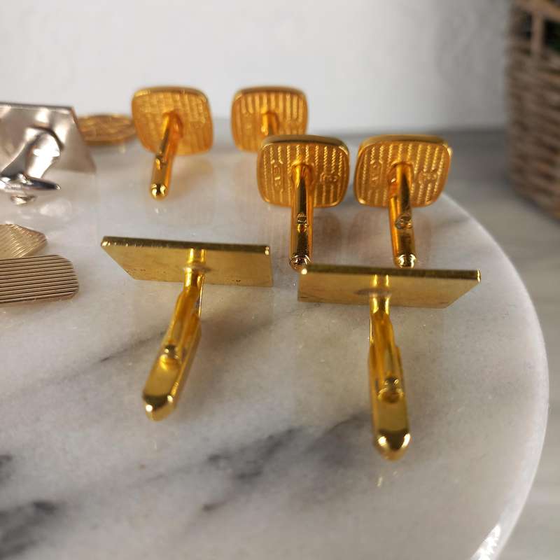 Cufflink collection -
