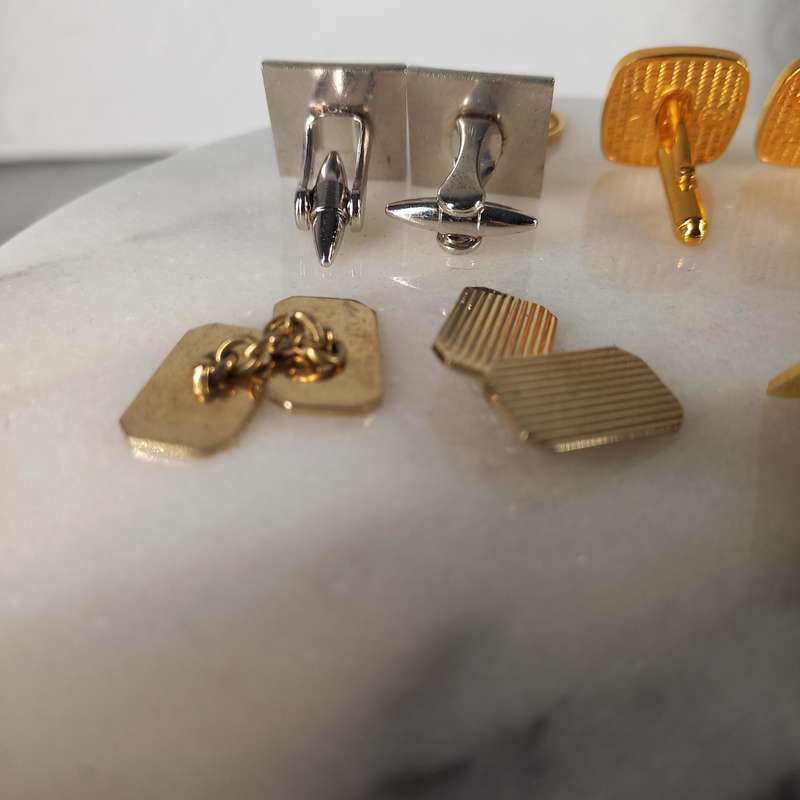 Cufflink collection -