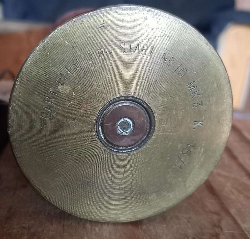 Buccanneer/ Canberra starting blank / Cap for Jet engine SAAF