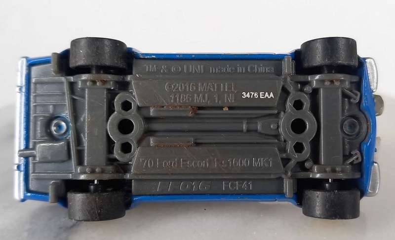 Ford Escort Hotwheels 1/64
