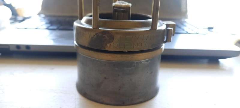 Vintage Wolf Safety lamp