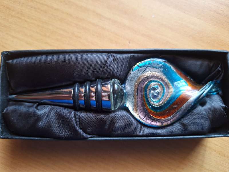 Vintage silver cork screw