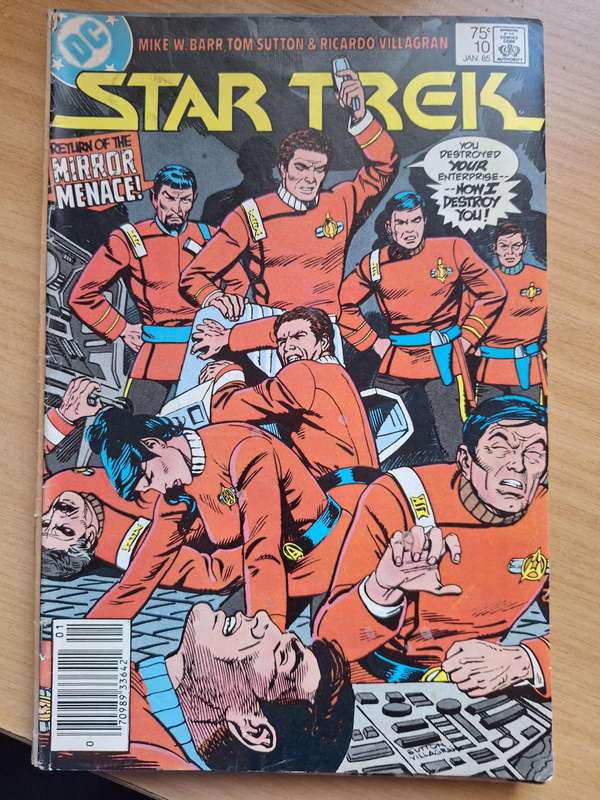 Star Trek DC comics January 1985