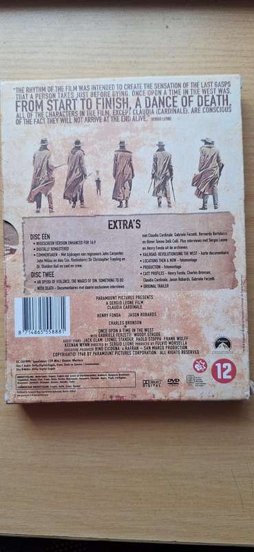One Upon a time in the West vintage double DVD