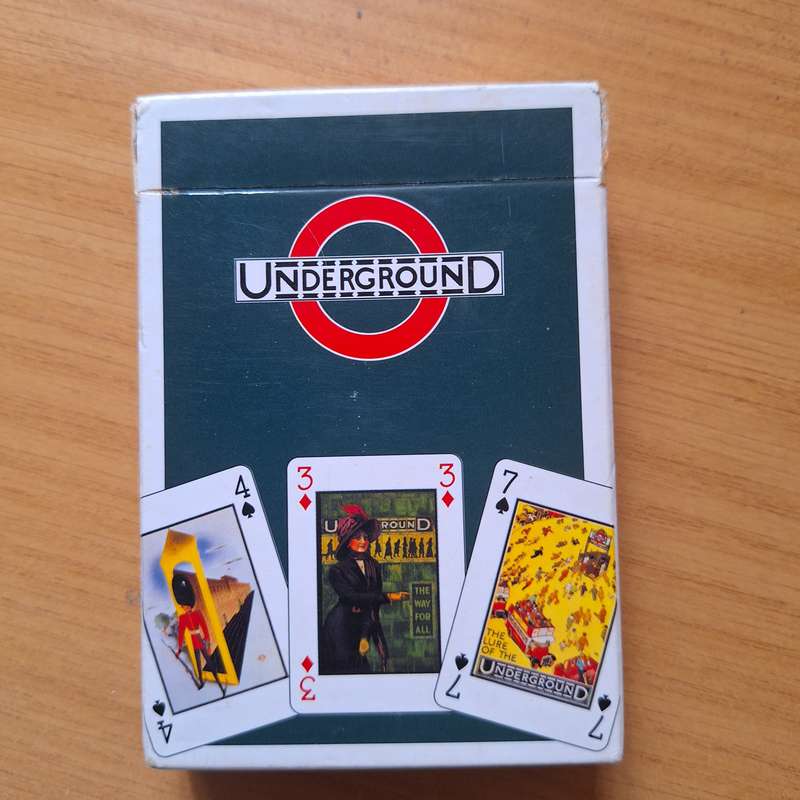 Historical art poster playing cards