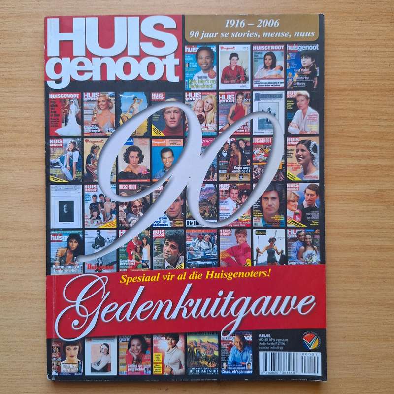 Huisgenoot 90 and 100rd years commemorative editions