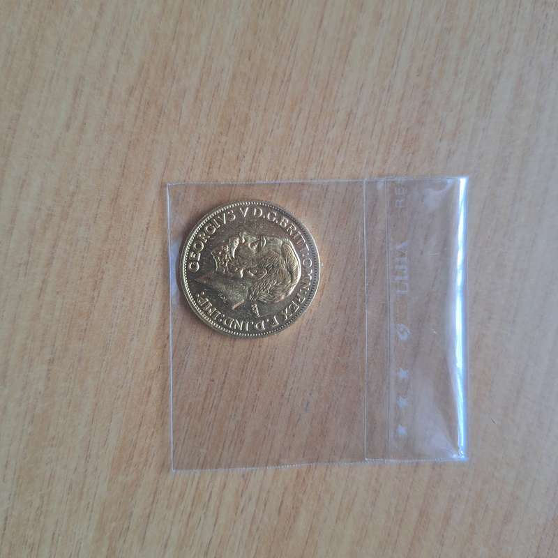 Collectable 1911 King George V replica coin - Intricate copper