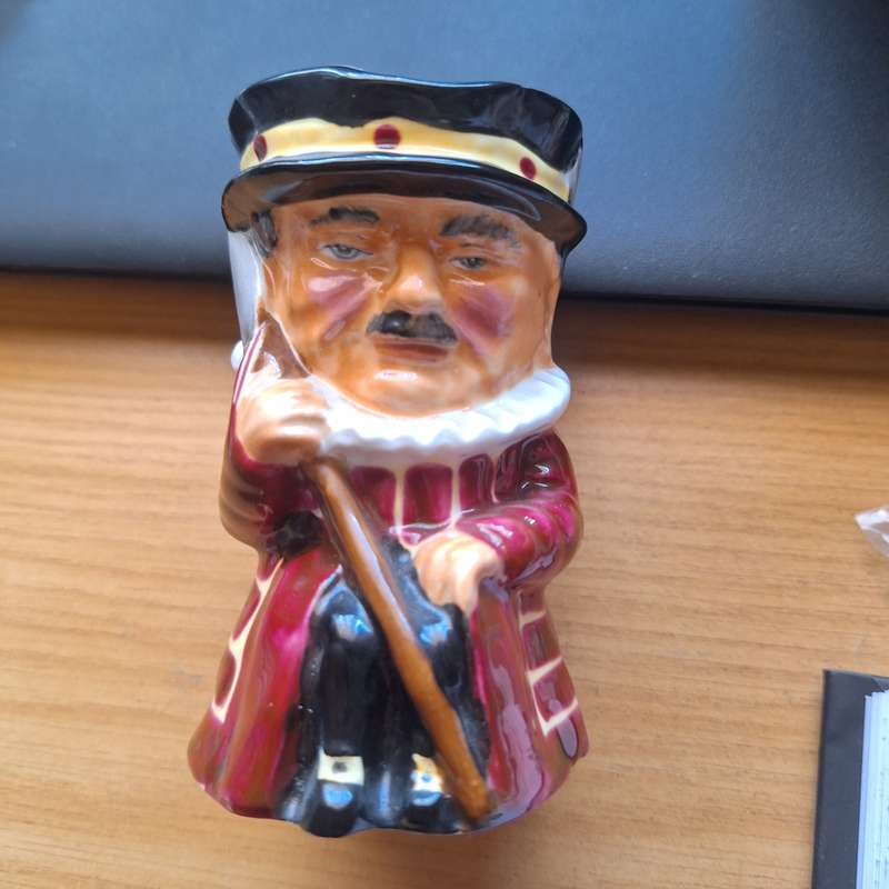 Thorley Toby Jug - bone China from 1940's 10cm high