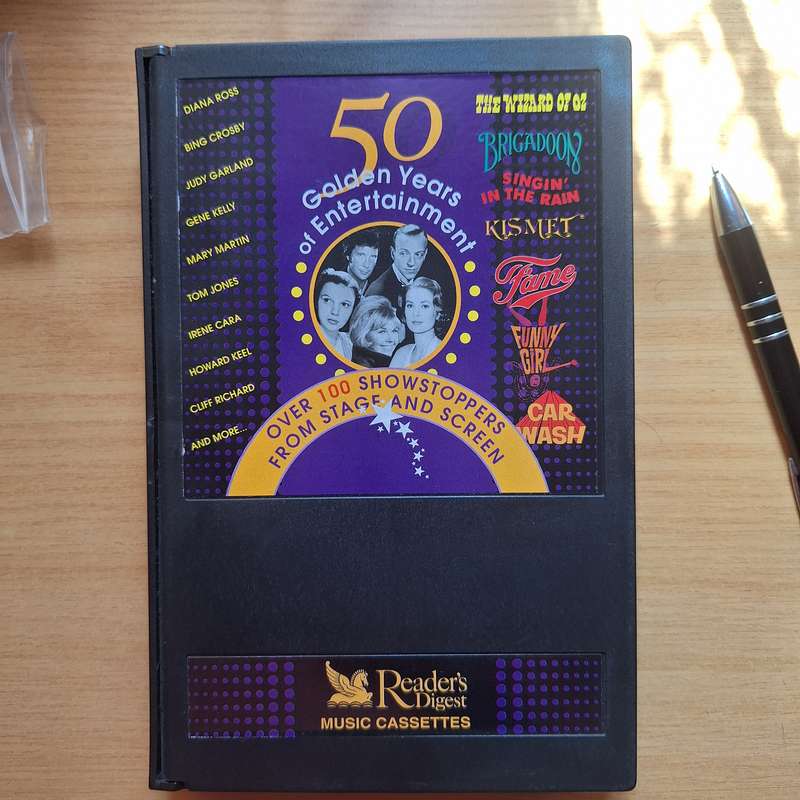 50 golden years of entertainment Reader's Digest music cassettes