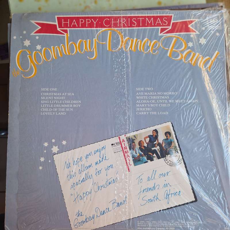 The Goombay Dance band LP record- Happy Christmas