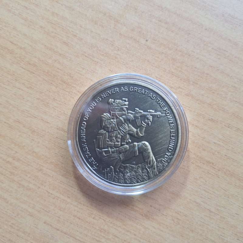 Authentic commemorative novelty military collectable replica coin