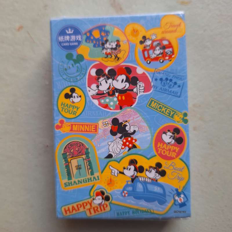 Authentic 54 Mickey and friends card game