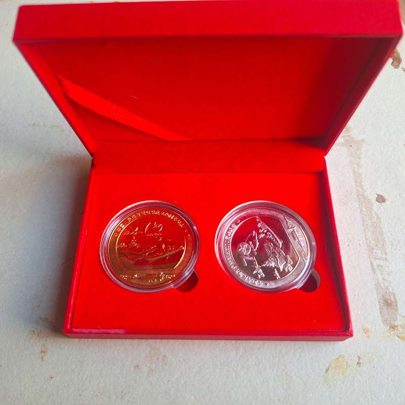 OEIN 2 piece Navy Airforce commemorative set